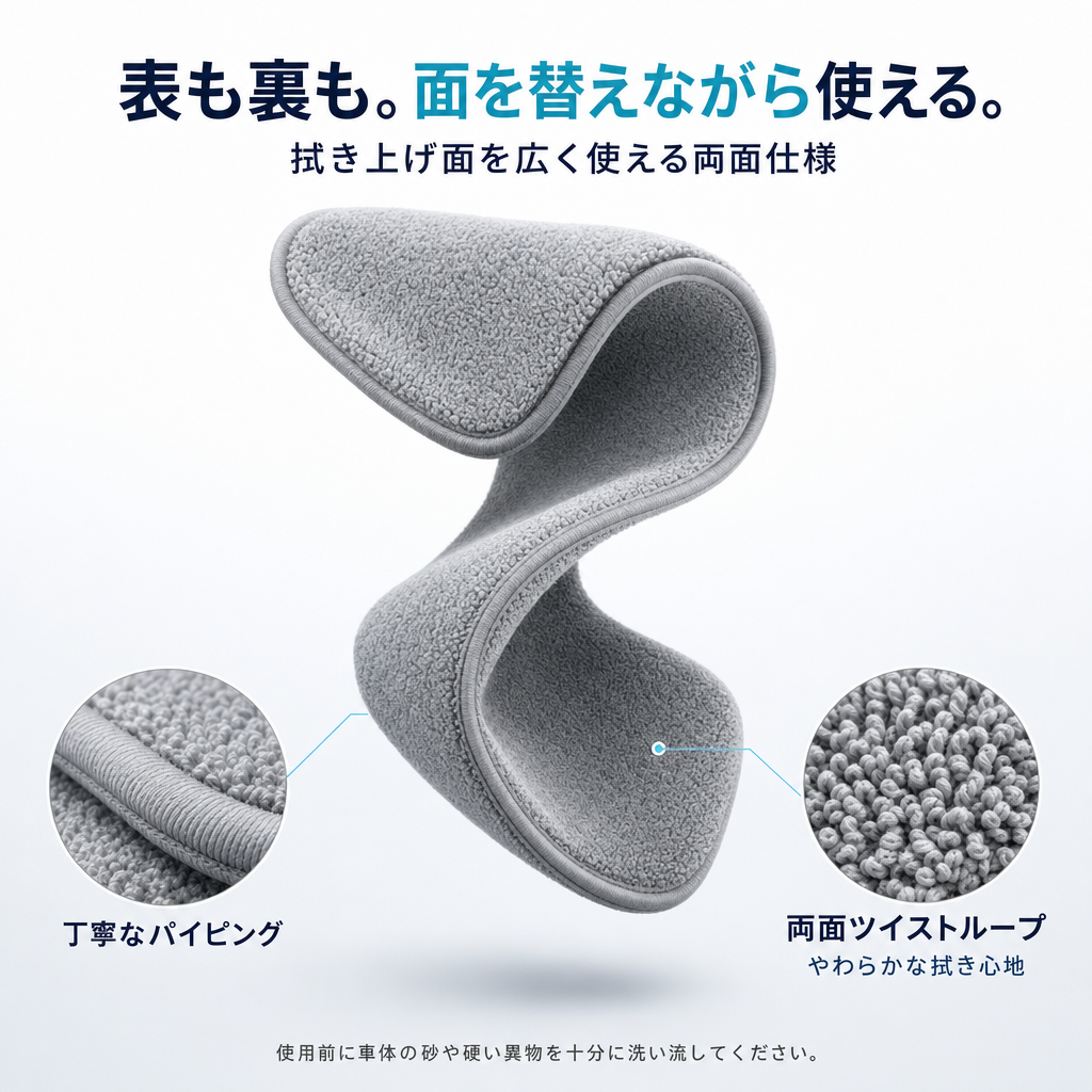 【全国送料無料🚗】洗車タオル 一拭きでピカピカ！超吸水1200GSM  速乾・拭き跡なし・高品質プレミアムタオル